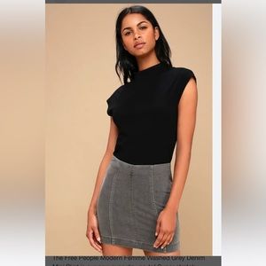 Free People Modern Femme Mini Skirt